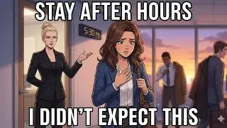 My Ice Queen Boss Said 'Stay After Hours'... I Didn't Expect This