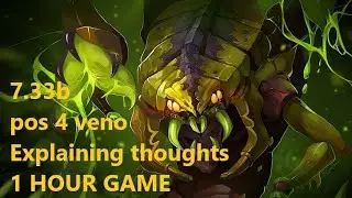 7.33c How To Play Venomancer Pos 4