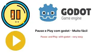 Godot pause and play very easy/ Godot pause e play muito fácil pt-br