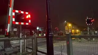 Sleaford East Level Crossing (Lincolnshire) Monday 01.03.2021