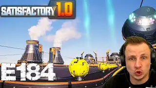 #184 Wir produzieren die Weltraumlift-Produkte! | Let's play Satisfactory [1.0] Livestream Uncut