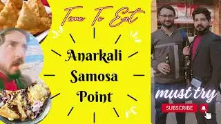 Anarkali Samosa Point | Best Samosa | #foryou | #tastyfood y