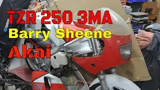 motorcycle fairing repairs tzr250 3ma 2nd akai project