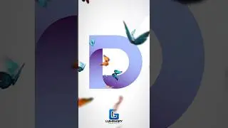 Beautiful Letter D Logo Design in Adobe Illustrator #logo #adobeillustrator #tutorial #illustrator