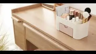 Office Desk Organizer Drawer Multi-functional Plastic 6 Grid Cosmetics Jewelry Storage Box Case Desk