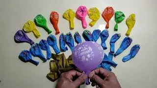 Colorful Balloons Inflating Slowly ASMR | Calm & Relaxing Video #ASMR #Satisfying