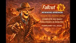 Complete All Daily Challenges in Minutes &ndash; Fallout 76
