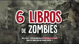 6 libros de zombies