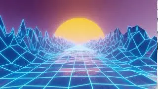 Retrowave animation