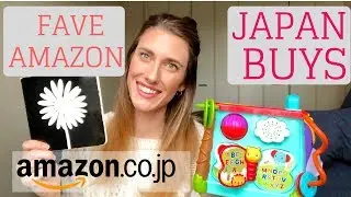 MY FAVORITE AMAZON JAPAN PRODUCTS + TOYS FOR ONE YEAR OLDS