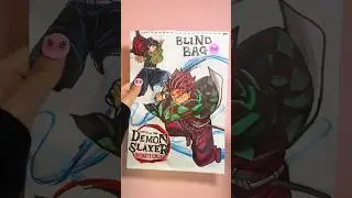 Demon slayer blind bag 귀멸의칼날 블라인드백 #demonslayer #papercraft #unboxing #diy #귀멸의칼날 #종이놀이