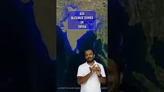 All Railway Zones In India #railfanning #indianrailwaystation #indianrailways