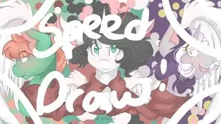 Trio Head Shot (Speed Paint)