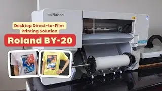 NEW! Roland's First Desktop DTF Printer: The Roland BY-20