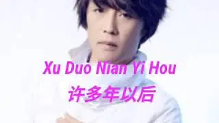 Xu Duo Nian Yi Hou 许多年以后  -  Zhao Xin 赵鑫 { Lirik & Terjemahan }