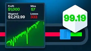 I Made $1,000 With This INSANE Dice Strategy On Stake!