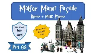 Malfoy Manor Review and MOC Preview (V&R's Potterworld, Part 69)