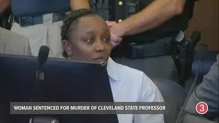 'I am very sorry': Woman sentenced for murder of Cleveland State University professor