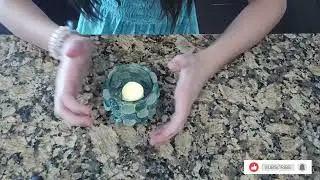 Making a Glass Gem Tea Light using Dollar Tree Items! #glass #light #quick #easy
