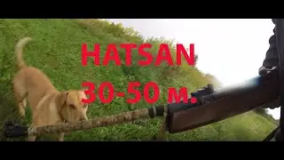 HATSAN 135//Стрельба с дизелем 30-50 метров