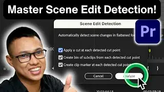 Unlock Seamless Editing Master the Scene Edit Detection Tool in Premiere Pro!