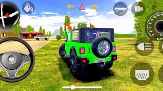 Modified Mahindra😈 Thar Car Games: Indian Cars   (Gadi Wala Game) - Car Game Android Gameplay⚡  2025