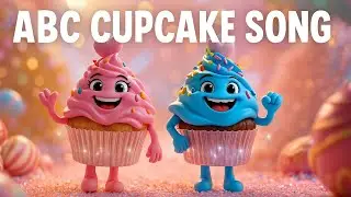 ABC Cupcake Song 🍰 | Candy Land Learning Adventure | Fun Educational Alphabet for Kids