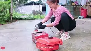 #31 Repair girl severely damaged diesel engine - Chuyen Mechanic