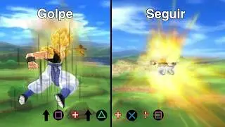 Como hacer el COMBO golpear, teletransportar y seguir - Dragon Ball Budokai Tenkaichi 3