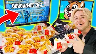 GINIESZ = 1 PORCJA FRYTEK Z MCDONALDS CHALLENGE W FORTNITE  z @nexe333