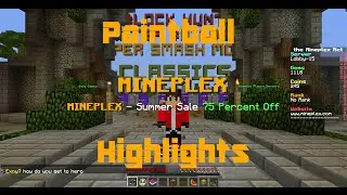 Minecraft Servers - Mineplex - Super Paintball Highlights!!!