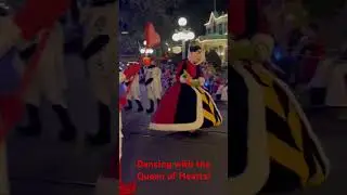 Queen of Hearts Boo to You Parade #disneyhalloween #bootoyou #disneyvillains #notsoscary