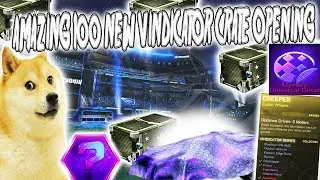 THE BEST 100 NEW VINDICATOR CRATE OPENING ON YOUTUBE (INSANE PULLS)