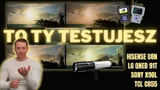 Hisense U8NQ, TCL C855, LG QNED91T i Sony X90L - Ślepy test jakości obrazu i funkcji #TyWybierasz 1