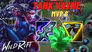 WILD RIFT: VAYNE TANK BUT STILL DO DAMAGE