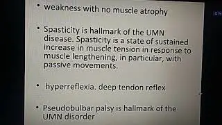 Upper and Lower Motor Neuron Lesion