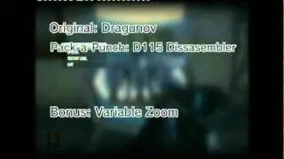 Black Ops: Kino Der Toten All Weapons Upgraded (Part 1)