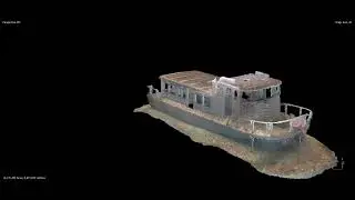 Underwater 3D Model - Welland Tugboat