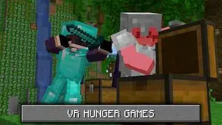 Minecraft Hunger Games But We're in VR!