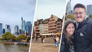 FRANKFURT VLOG | Sehenswürdigkeiten, Bootsfahrt & Flughafen!