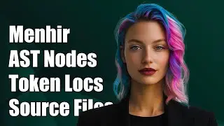 Menhir: Associating AST Nodes with Token Locations in Source Files