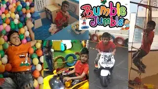 Bumble Jumble Kids Play Area Tour | Biggest Kids Zone In Pune - BuzzyB Playing & Enjoying