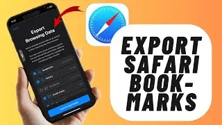 Как экспортировать закладки Safari с iPhone и iPad в iOS 18