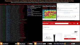 PS5 Checker - PS5 Verf&uuml;gbarkeit Deutschland - German - PS5 Stock Checker - PS5 Stock - PS5 Bot -...