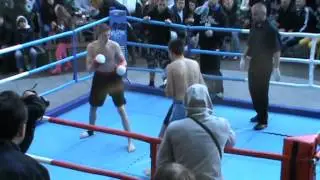 61 Full muay thai Jakub Adamus Elvis Gym  David Skř&iacute;&scaron;ovsk&yacute; JMFS Hav&iacute;řov Round 3