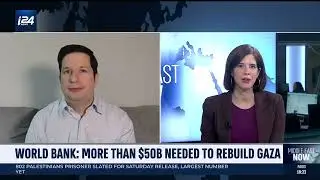 Michael Szanto discusses Gaza Economic Development on i24News