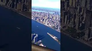 Balloon ride over N.Y.C.#MSFS2024#Views#Flightsimulator#Flight#Flying