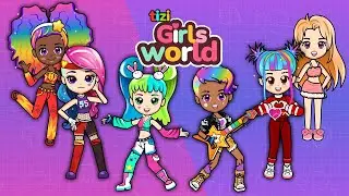 Discover Mega World in Tizi Girls World - Avatar Life l Tizi Town Fun Doll Pretend Play Kids Games