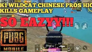 K1 WILDCAT [Chinese Tdm god classic gameplay] PUBG MOBILE