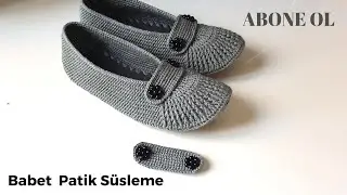 LIF AŞKI- Babet patik süsleme